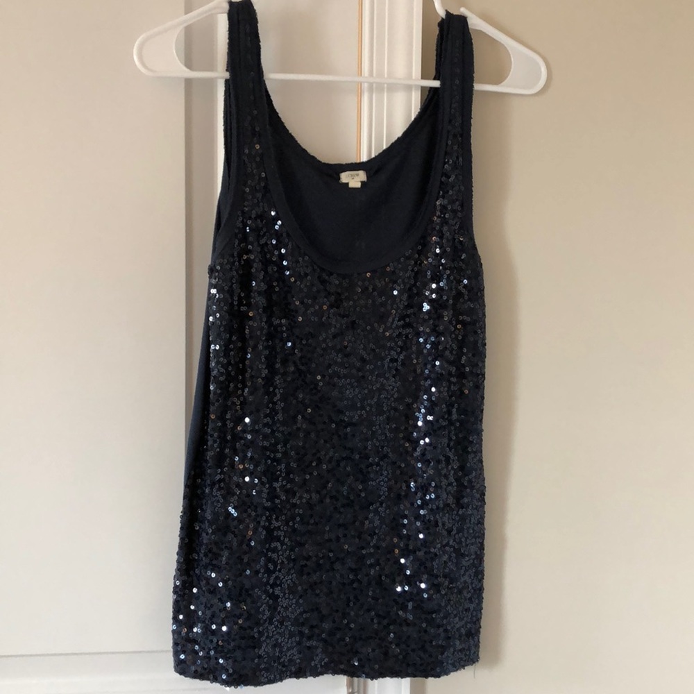 J. Crew factory sequin tank
